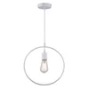 Visilica beli krug 1xE27 Max.60W/220V M161713