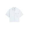 Tommy Hilfiger Jeans srajca WW0WW49573 Modra Relaxed Fit