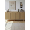 Hanah Home Komoda Baru, 160 x 80 x 42 cm, Bež