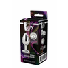 Dream Toys ANALNI ČEP Gleaming Love Silver Medium