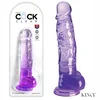 King Cock 8” Providni Dildo sa Testisima