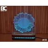 Black Cut 3D Lampa Suncokret, Svetloplava