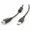 CCF-USB2-AMAF-6 Gembird USB 2.0 A-plug A-socket kabl with ferrite core 1.8m