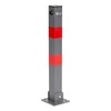 ModernHome Sklopiva parking barijera stub, 60cm, Siva