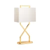 Elstead CROSS-TL-IVORY - Stona lampa CROSS 1xE27/60W/230V zlatna/bela