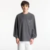 Majice Carhartt WIP L/S Loose Pocket T-Shirt Black Garment Dyed L