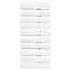 Vidaxl Premium kopalne brisače SOLUND 10 kosov bela 100x150 cm 600 gsm