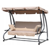 MULTIGARDEN Bastenska ljuljaska - lezaljka 2u1 beige