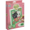 MOXY Diamantna slika na okvirju Mačke 15x15cm