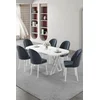 Hanah Home Trpezarijski set, 7 komada, Teget