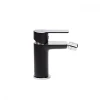 Baterija za bide MINOTTI STELA crna / hrom