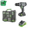LUX -TOOLS 20 V Akumulatorski vijačnik 1 PowerSystem vklj. z akumulatorjem 2 Ah