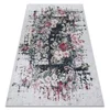 eoshop ANDRE pralna preproga 1816D vintage flowers anti-slip - bela/rdeča ( - Velikost: 160x220 cm)