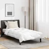 vidaXL Zimski vzglavnik kompleti 2 pcs Bela 135 x 200 cm Mikrovlakna