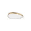 Ideal Lux - LED stropno svetlo GEMINI, prigušiva, LED/28W/230V O 61 cm CRI 90, zlatno