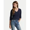 Polo Ralph Lauren Pulover 211971870004 Mornarsko modra Slim Fit