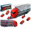 Ikonka Transporter tovornjak TIR launcher + kovinski avtomobili gasilska brigada