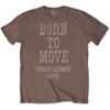 Creedence Clearwater Revival Born To Move Chestnut Brown XL Majica