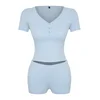 Trendyol Milla Ženski set pidžame Thmss24Pt00097, Svetloplavi