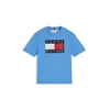 TOMMY HILFIGER Majica HERITAGE modra/mornarska/rdeča/bela