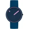 Picto R44025-R003 Deep Blue and Pink Reef 40mm 5ATM