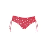 VIVID Bikini hlačke rdeča/off-bela