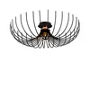 Opviq Luster Aspendos N 639, Metalni, Crni