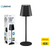 LED RGBW prigušiva spoljašnja lampa LED/1,5W/4000 mAh 3000K IP44 crna