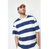 Trendyol Muška majica Tmnss24Ts00099, Tamnoplava