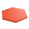 Akustična plošča Hexagon 50 x 50 cm, debelina 3 cm, rdeča
