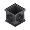 PP JAŠEK 40x40cm BASE, ČRN | Topdom