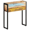 Den Cvetlično korito 60x20x68 cm trden predelan les