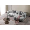 Atelier del Sofa Ugaona garnitura na razvlačenje N-Line Right, 265 x 185 x 95 cm, Siva