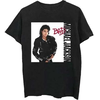 Michael Jackson Unisex majica Bad Black L