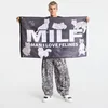 RIPNDIP Man I Love Felines Flag Black Universal