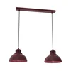Luster na sajli SVEN 2xE27/15W/230V burgundija