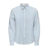 Only & Sons Srajca ONSCANTLEY nebeško modra/bela