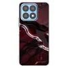 Silikonski prozorni ovitek za Honor X8a - Cherry stone