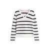 TOMMY HILFIGER Pulover mornarska/bela