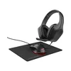 Trust GXT790 TRIDOX Set gaming slušalice + miš + podloga 245 x 208, 3u1, Crne