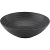 Gastro skleda Lava Stone 24 cm, črna (4 kos)