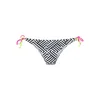BUFFALO Bikini hlačke neonsko rumena/roza/črna/bela
