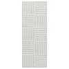 GATUSEKTION Kuhinjska preproga, siva/karo, 45x120 cm