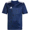 ADIDAS PERFORMANCE Funkcionalna majica  modra / bela