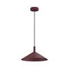Luster na sajli ANEGA 1xGX53/15W/230V, prečnika 30 cm, bordo