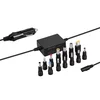 AVACOM QuickTIP-CAR 65W - univerzalni avtomobilski adapter za prenosne računalnike 13 priključkov