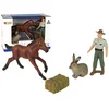 shumee Komplet figur živali Horse Hare Farmer