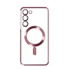 Silikonska futrola Magsafe SAMSUNG S25 Edge ROZE