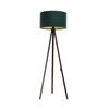 Podna lampa STANDART 1xE27/60W/230V zelena/wenge