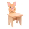 Personalized Wooden Kids’ Chair – Unique Design & Premium Quality! – Pig